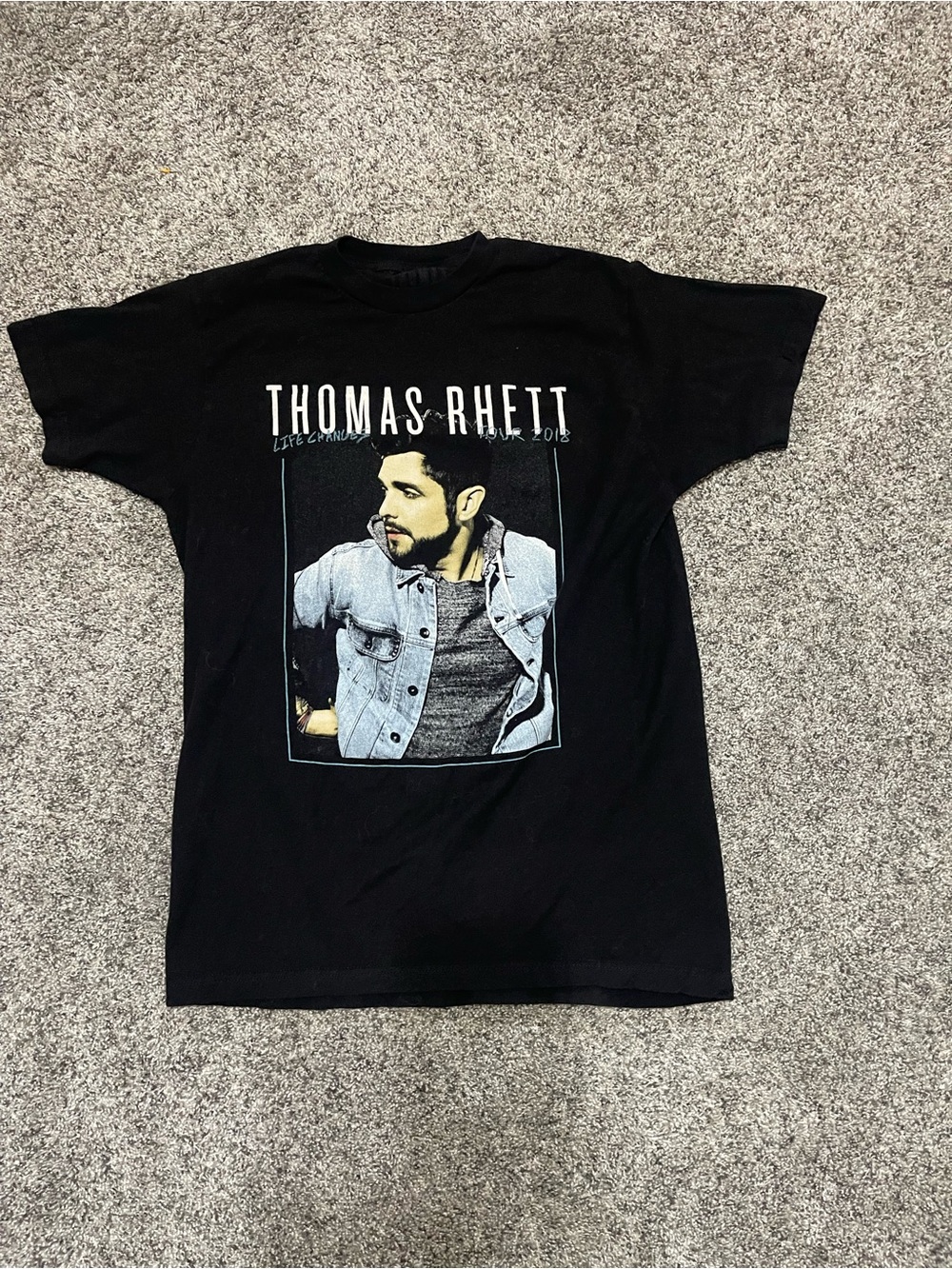 Black Graphic Tee - Men